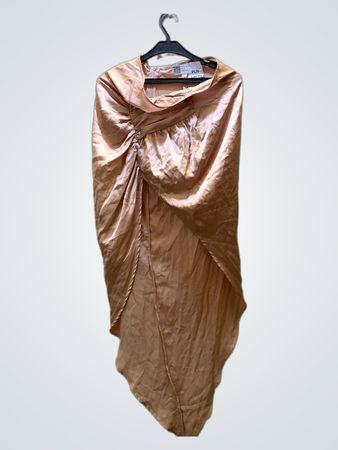 Pink Satin Dress