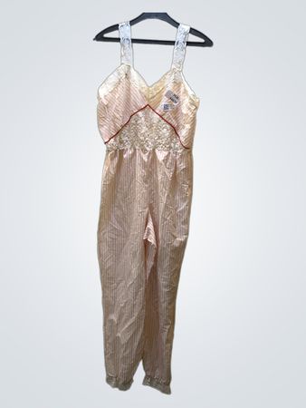 Lace Trimmed Jumpsuit