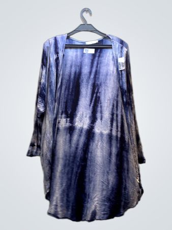 Emerald Blue Tie-Dye Dress