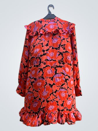 Floral Ruffled Dress