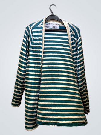 Coldwater Creek Striped Cardigan