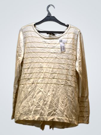 FaithVintage Long Sleeve Striped Shirt