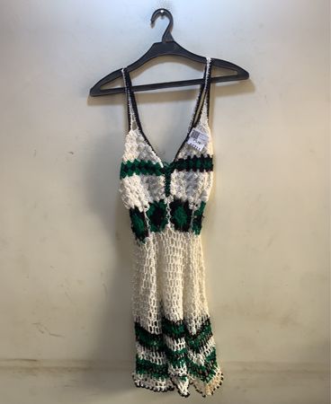 Crochet Mini Dress