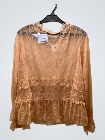 Peach Lace Blouse
