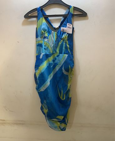 Blaues und grünes Badebekleidung