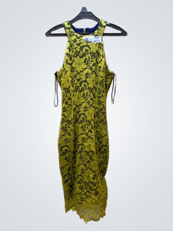 Yellow Lace Dress