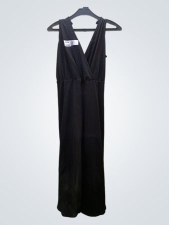 Black Sleeveless Jumpsuit