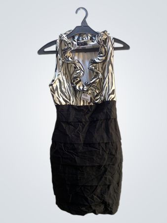 Ruby Rox Black and White Dress
