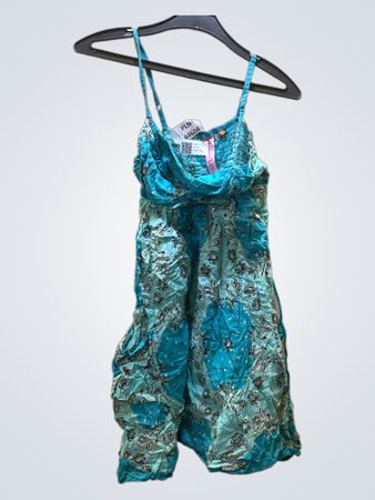 Blue Floral Sundress