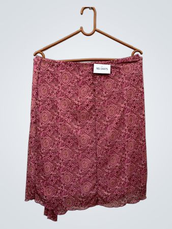 Pink Paisley Skirt