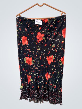 Floral Pattern Skirt