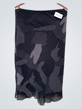 Black Polka Dot Skirt