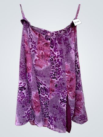 Blanche Porte Purple Floral Camisole