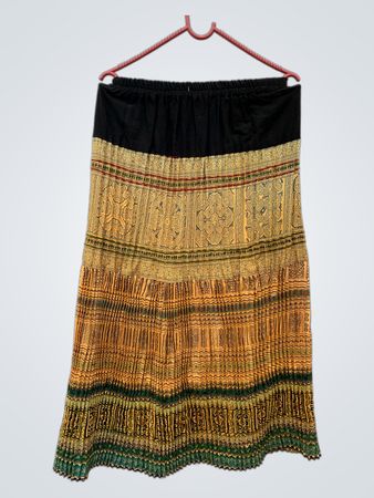 NS-14535 Printed Skirt