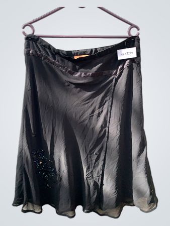 Black Skirt with Sequins