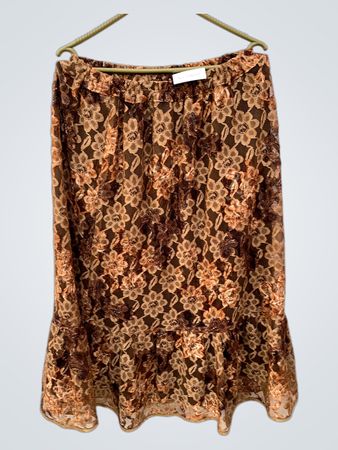 Floral Lace Skirt