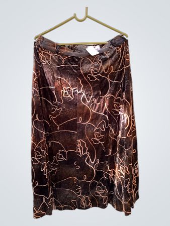 Kingfield Brown Skirt