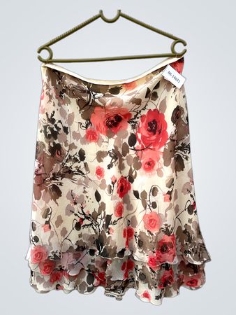 Mosaic Floral Skirt
