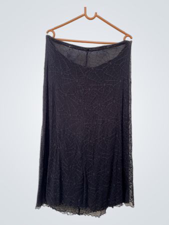 Black Lace Skirt