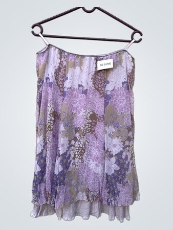 Purple Floral Dress