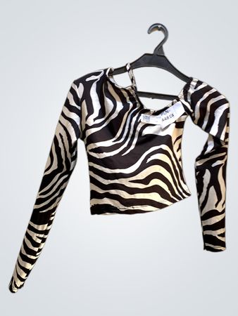 Zebra Print Top