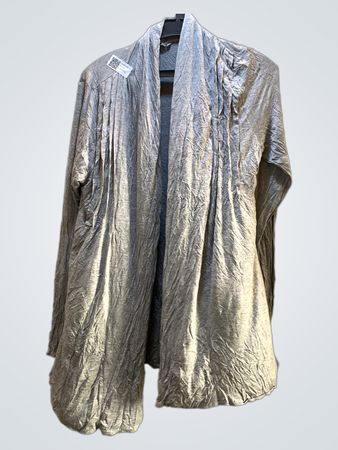 Unbranded Gray Draped Cardigan