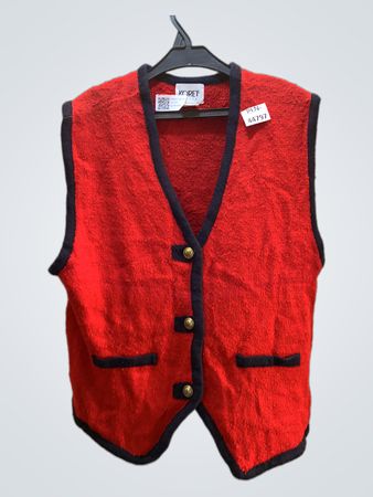 Koret Red Knit Vest