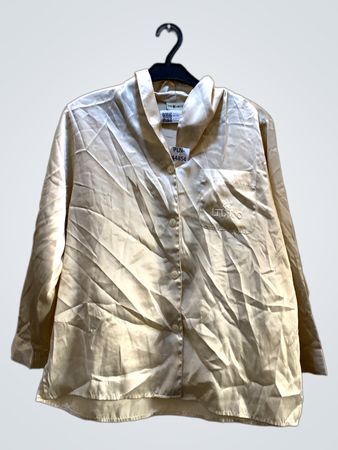 The Limited Women's Cream-colored Button-down Shirt
