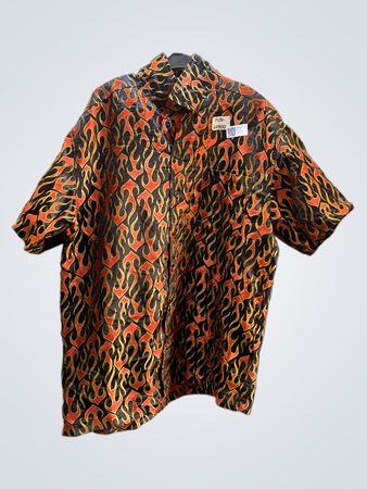 Flame Pattern Shirt