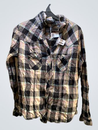 Plaid Long-Sleeve Shirt