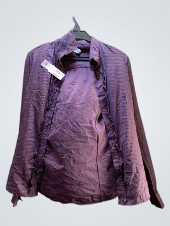 Purple Striped Shirt