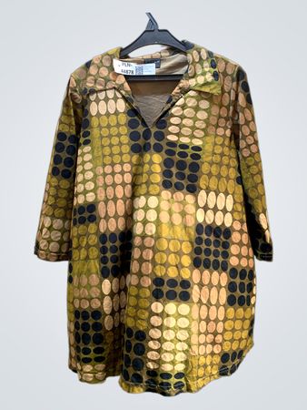 Elian Green Polka Dot Dress