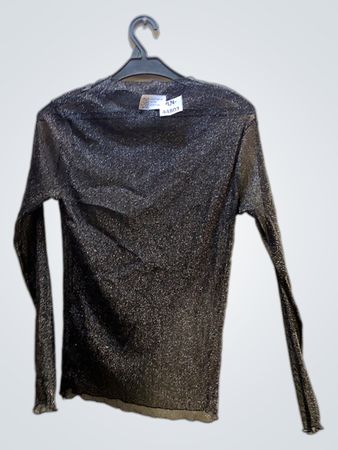 Long Sleeve Glittery Top