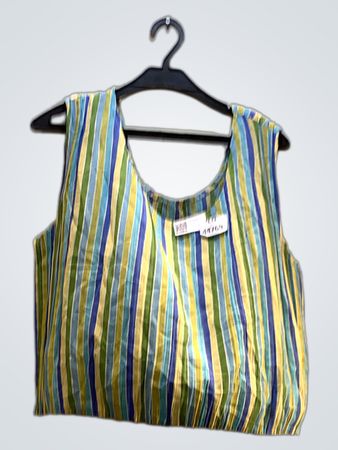 Striped Sleeveless Top