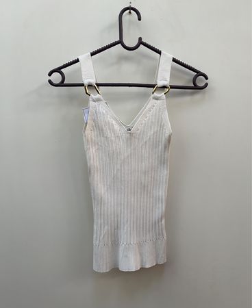 River Island White Tank Top