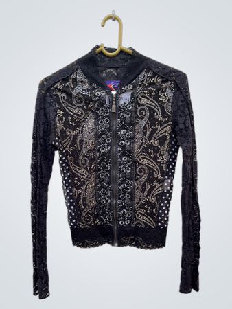 WOOOOM Black Lace Jacket