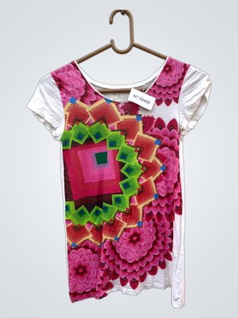 Blouse with Floral Pattern