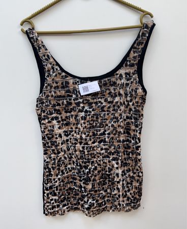 Leopard Print Tank Top