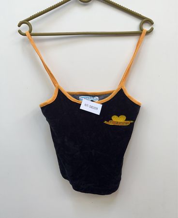 UPDATE Sister Black Bodysuit with Yellow Trim