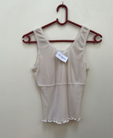 Folia Lace Trim Cami Top