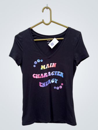 Kiabi Women's Black T-Shirt