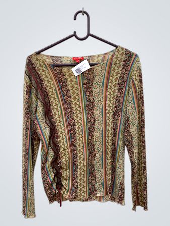 Tissata Floral Long Sleeve Top