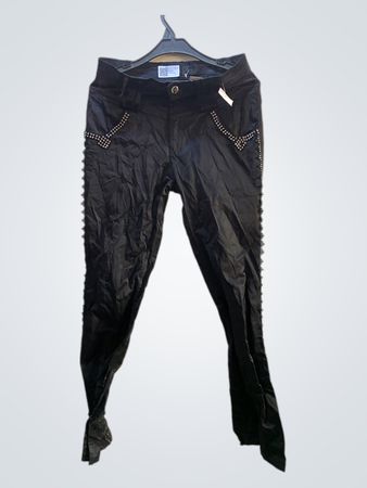 Guiliren Black Studded Pants