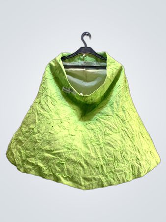 Limegrüner Umhang
