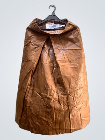 Braune Lederjacke