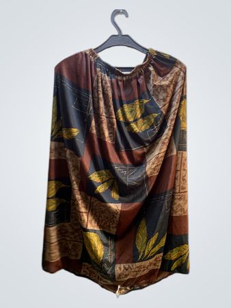 Mehrfarbiges Blumendesign-Top