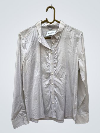 Ana Sousa Damen gestreiftes Button-Down-Shirt