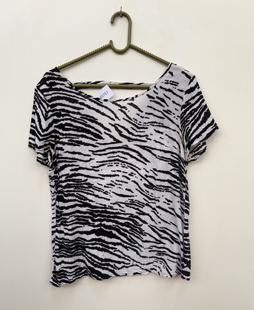Zebra-Print-Top