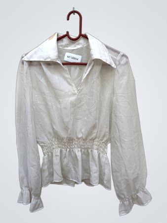 Durchsichtige gestreifte Bluse