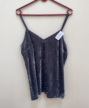 Banana Republic Samt Cami Top